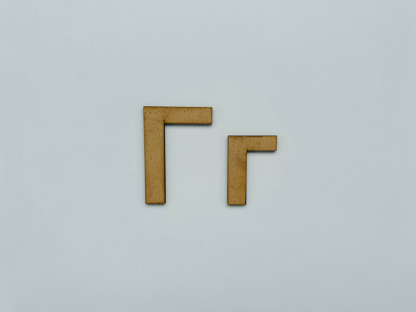 Drvеna slova – ćirilica - Slovo „Г“, veliko