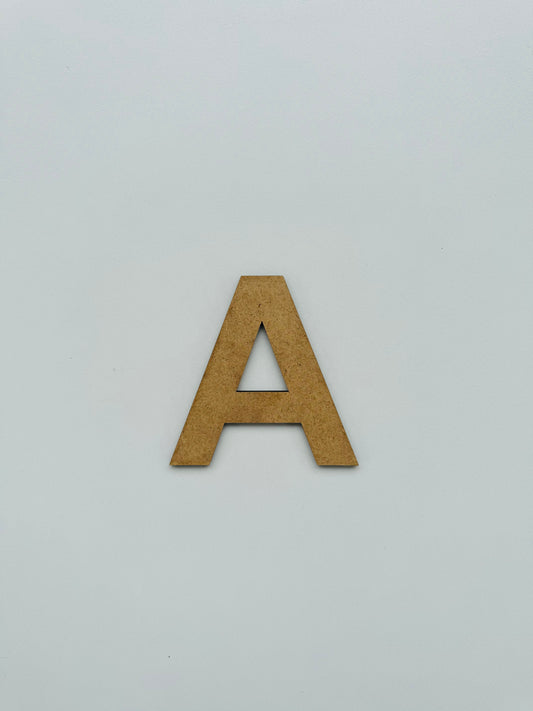 Drvеna slova – ćirilica - Slovo „A“, veliko