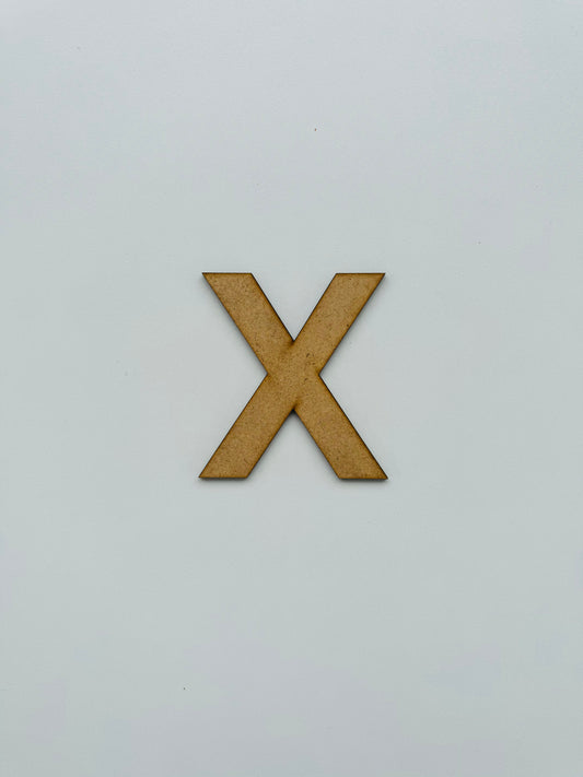 Drvеna slova – ćirilica - Slovo „Х“, veliko