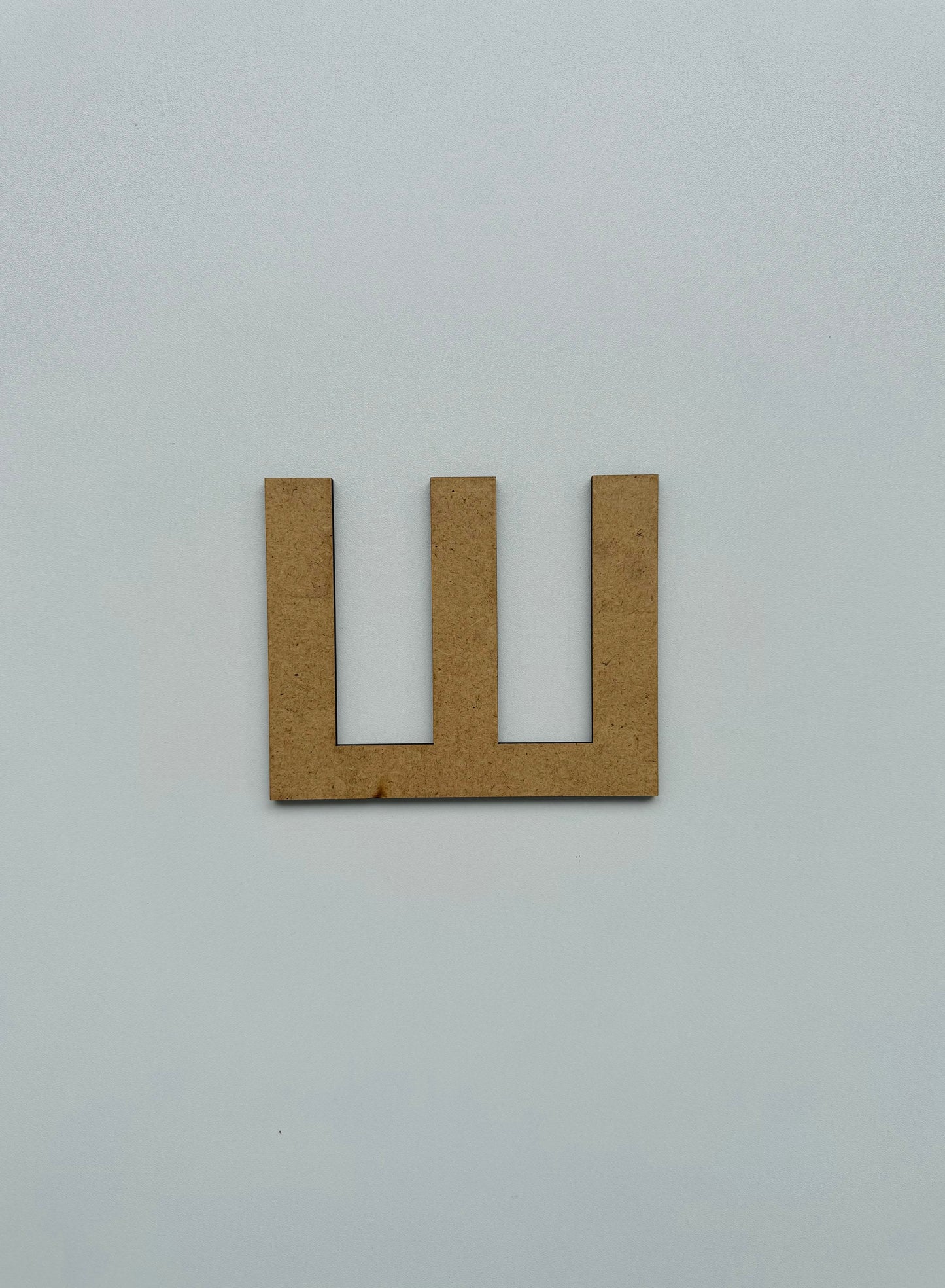 Drvеna slova – ćirilica - Slovo „Ш“, veliko