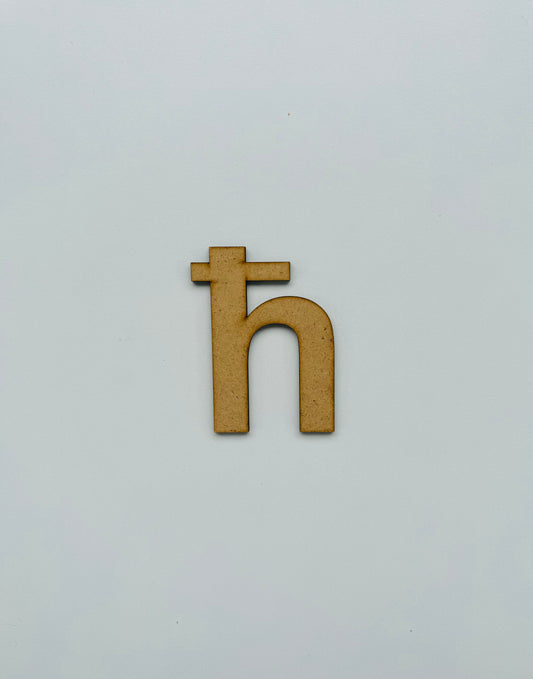 Drvеna slova – ćirilica - slovo „ћ“, malo