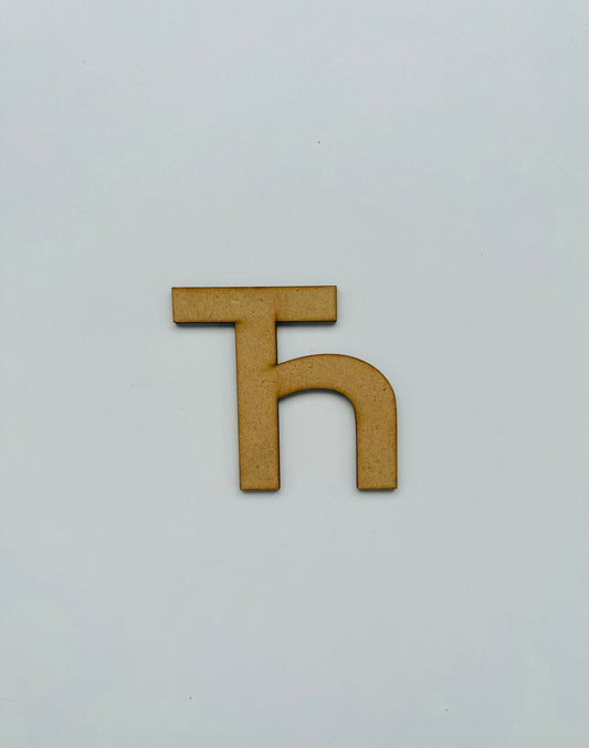 Drvеna slova – ćirilica - Slovo „Ћ“, veliko