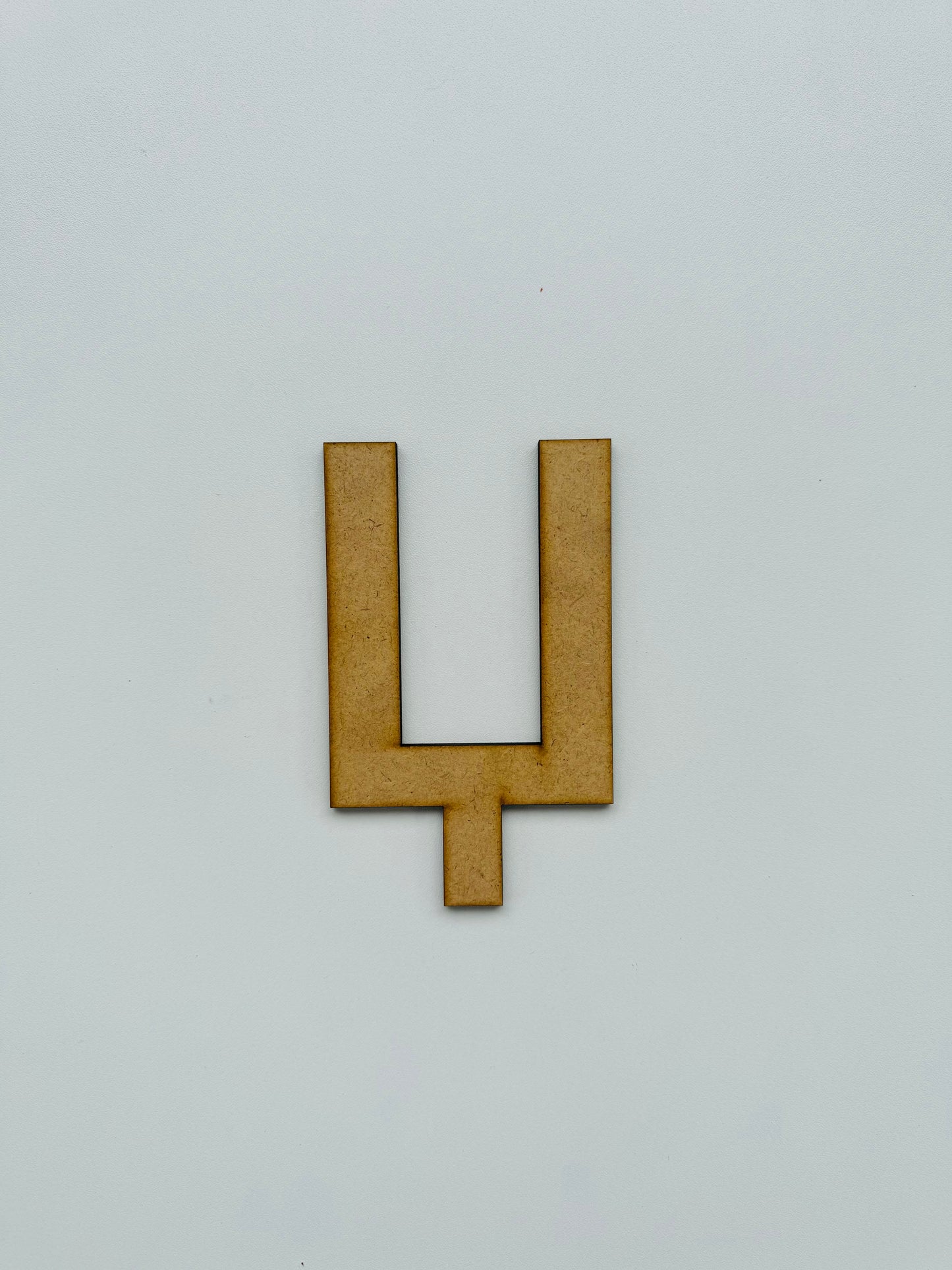 Drvеna slova – ćirilica - Slovo „Џ“, veliko