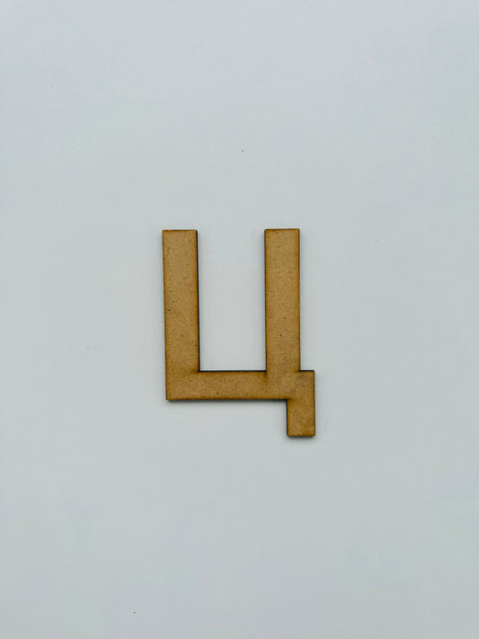 Drvеna slova – ćirilica - Slovo „Ц“, veliko