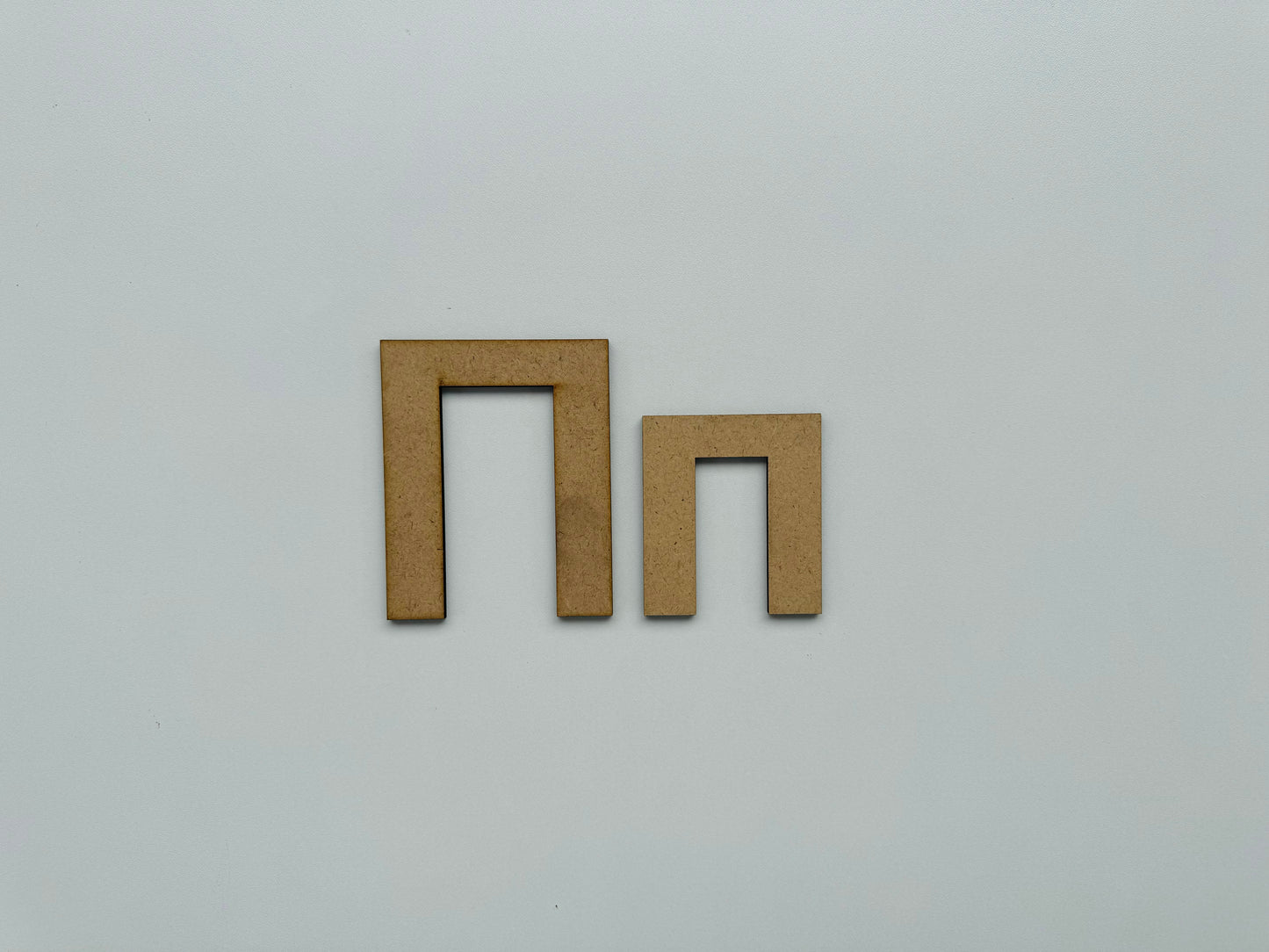 Drvеna slova – ćirilica - slovo „п“, malo